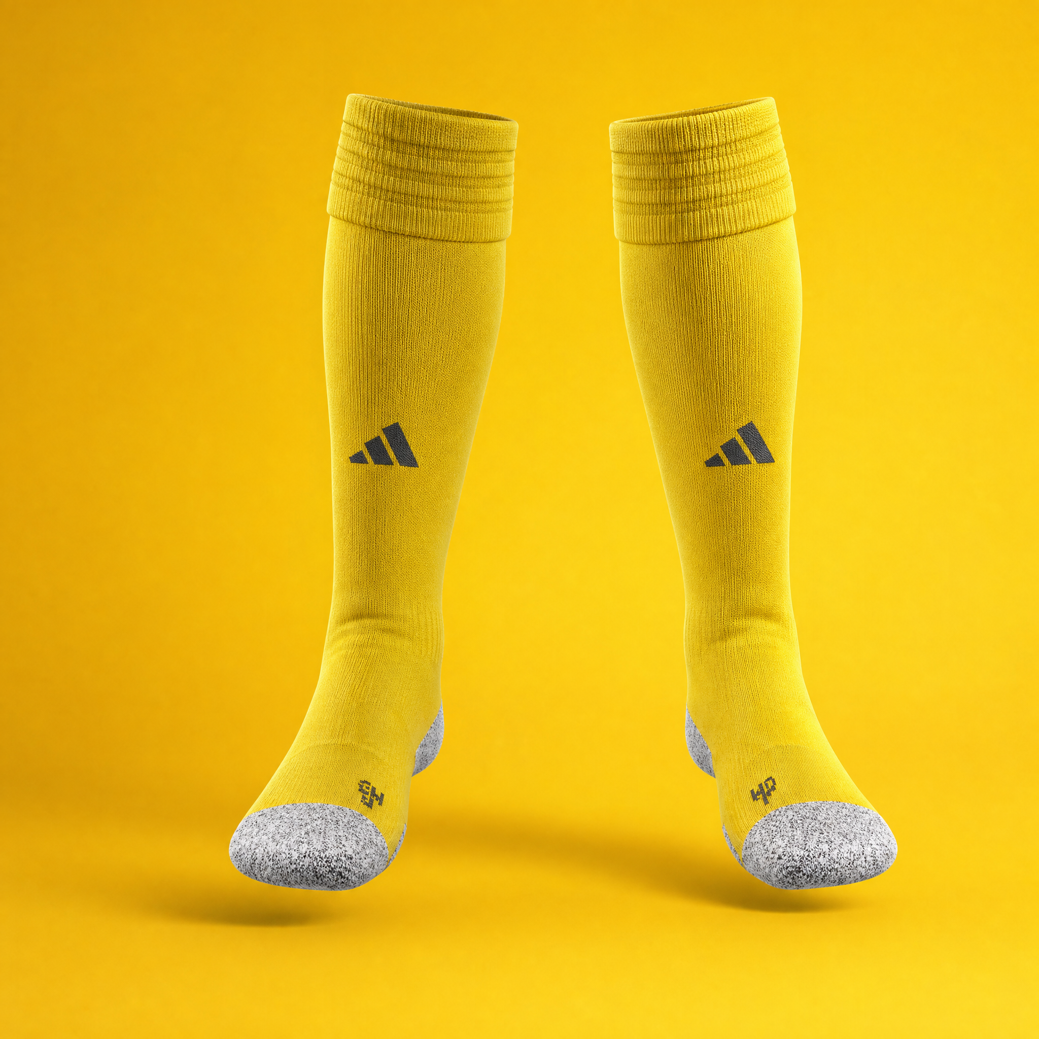 Custom Adi Sock 23 Team Yellow