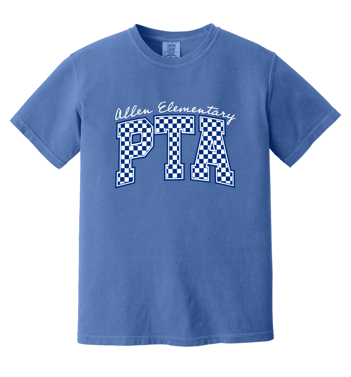 Allen Elementary Comfort Colors Heavyweight PTA Tee