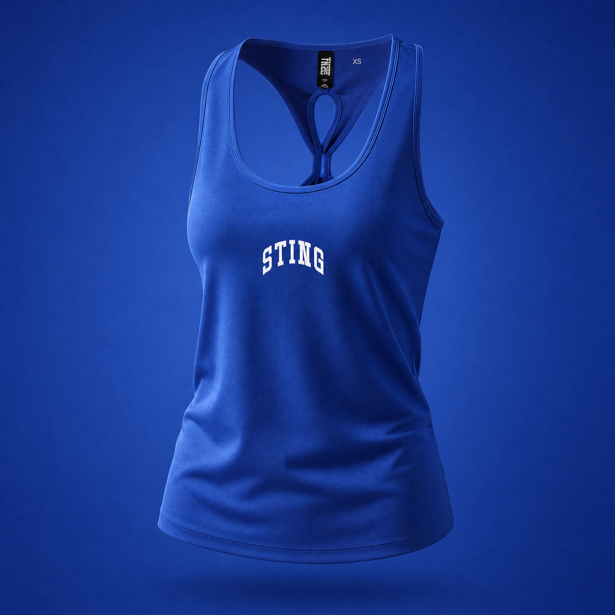 Sting Soccer Core | Ladies Knot Back Tank | Royal