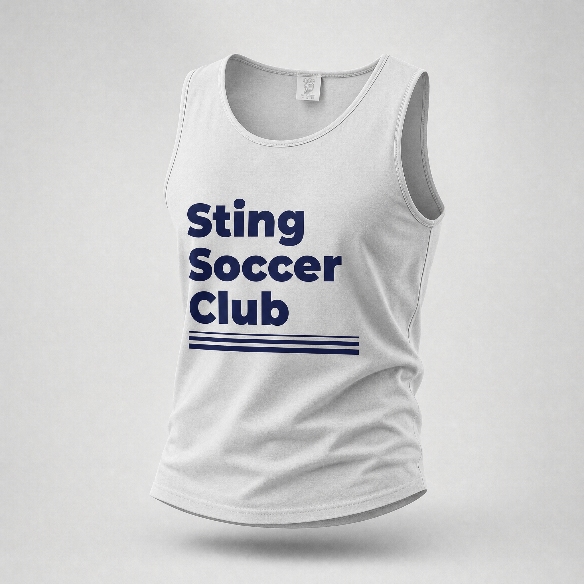 Sting Retro Collection | Summer CC Tank | White