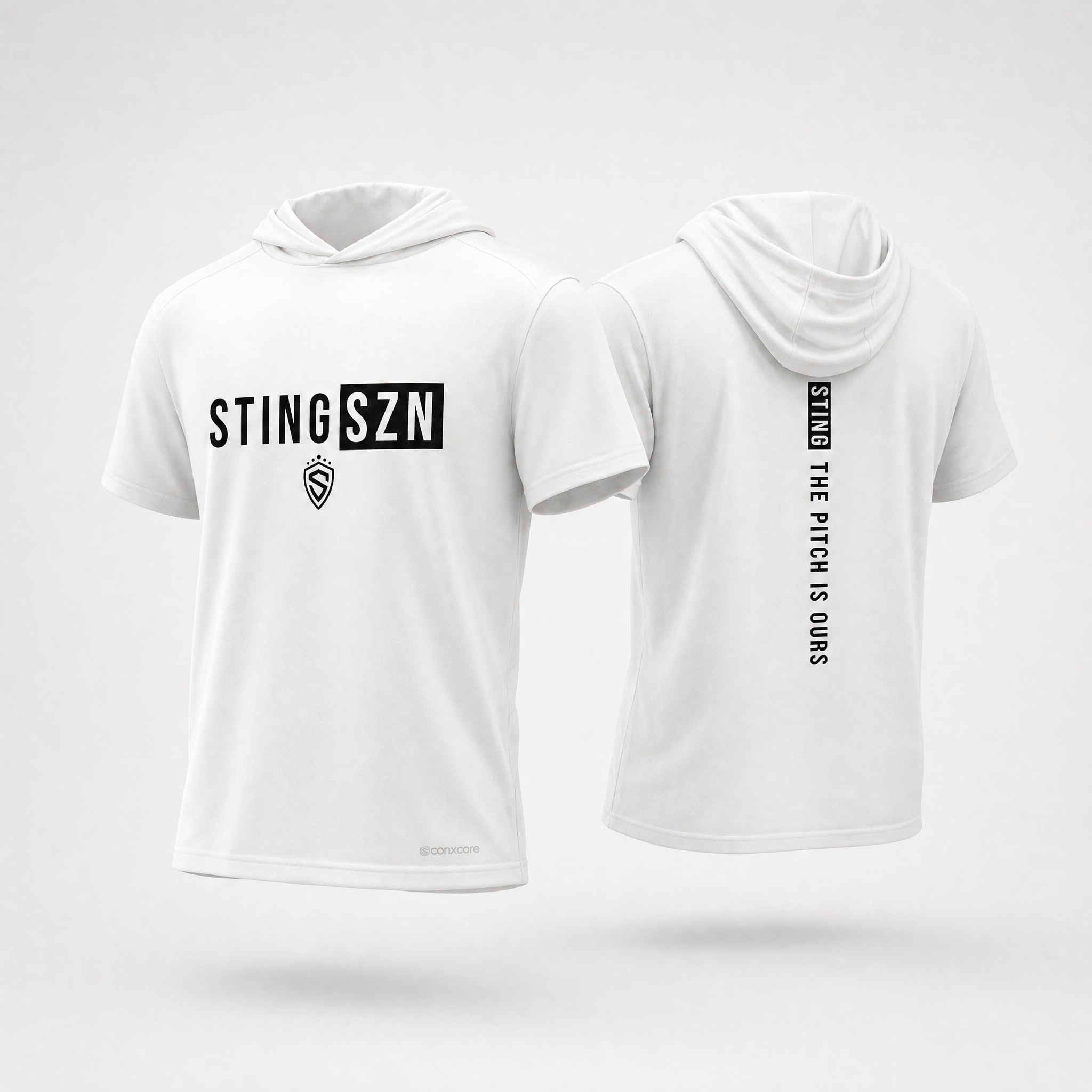 Sting SZN | Pitch Is Ours Coolcore Hoodie  | White