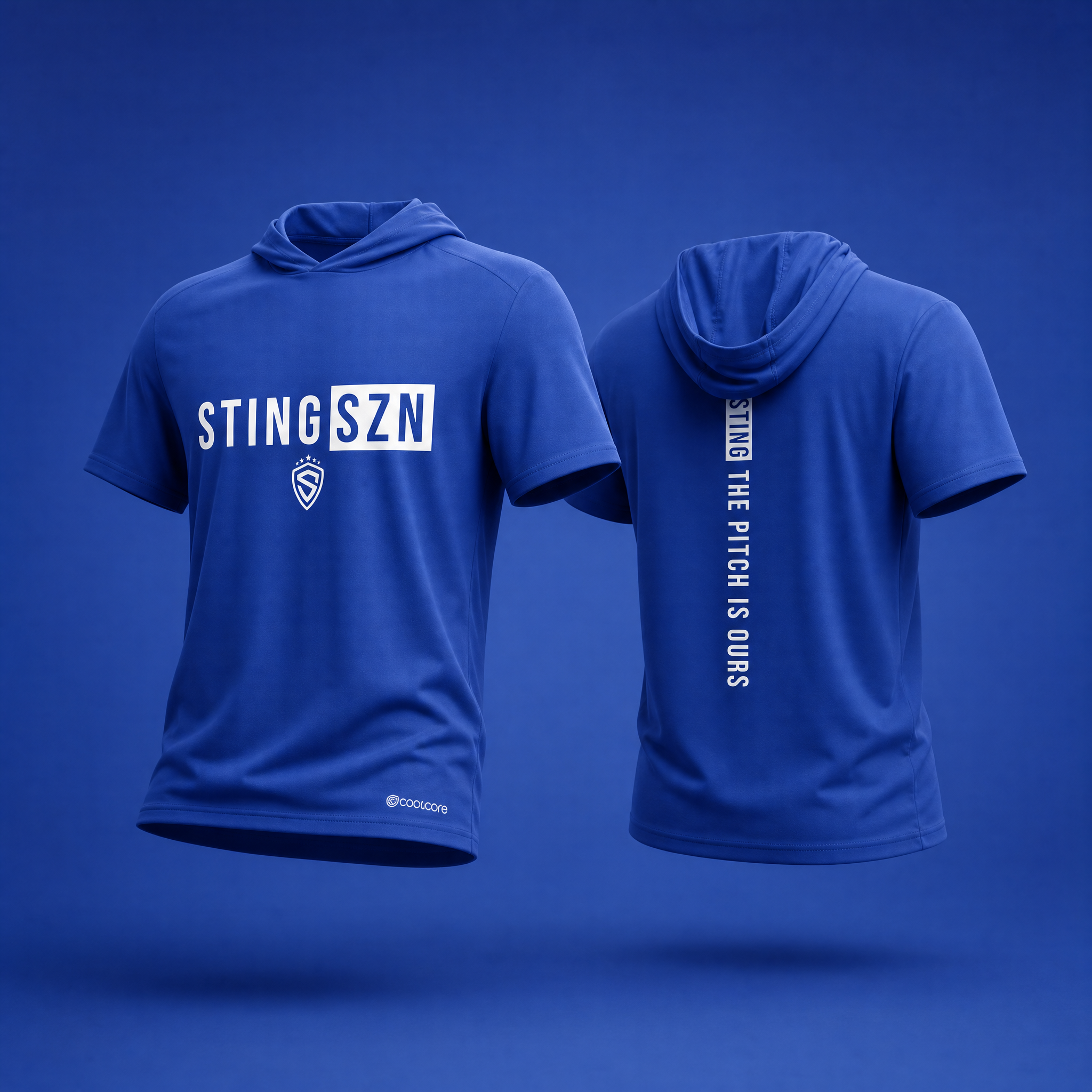 Sting SZN | Pitch Is Ours Coolcore Hoodie  | Royal