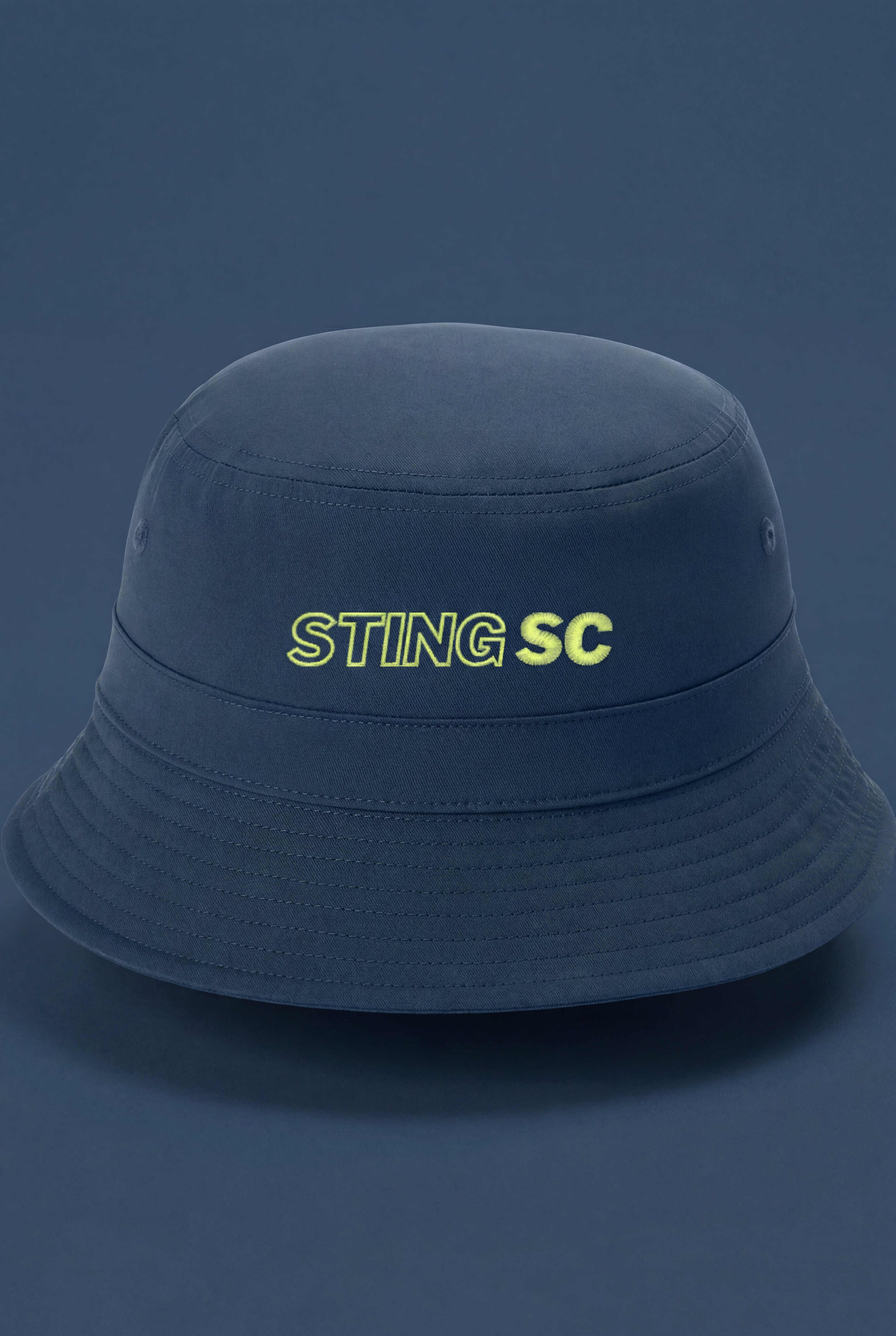 Sting Soccer Core | Neon & Navy Bucket Hat