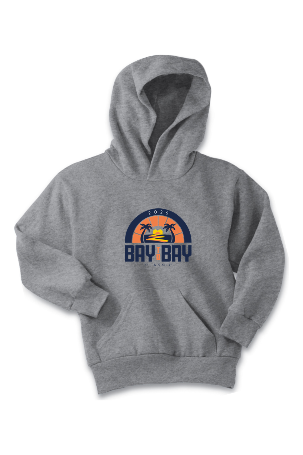 Bay to Bay Classic | Youth Fleece Hooded Sweatshirt
